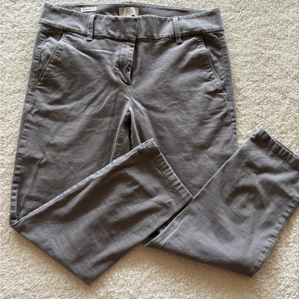 LOFT Modern Chino in Gray